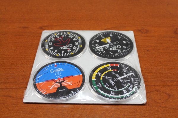 Coasters, Vintage Steam Gauge